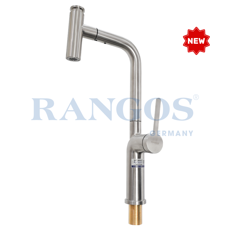 Vòi rửa bát rút inox RG-530